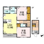 セントセシリア B棟の間取り画像