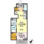 アジュール金古曽の間取り画像