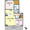 (仮称)D-ROOM別所町A棟の間取り画像