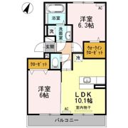 ステーションフロント三里木の間取り画像