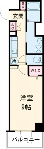 MAISHIN神戸三宮EASTの間取り画像