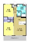 サンシャインMiyabiの間取り画像