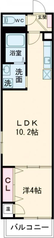 F asecia BONNYの間取り画像