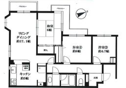 コスモ藤沢グランソルの間取り画像