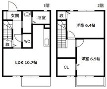 ネクストBの間取り画像