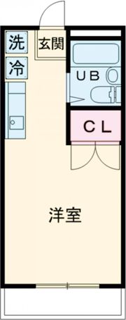 エメラルドハイツの間取り画像