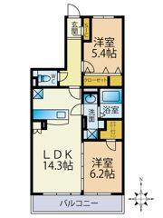 (仮称)プレアevL松島2丁目の間取り画像