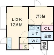 DESIGN MAISON T2の間取り画像