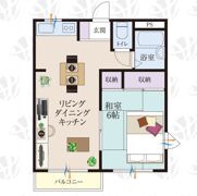 b'CASA坂戸Ⅱre-bornの間取り画像