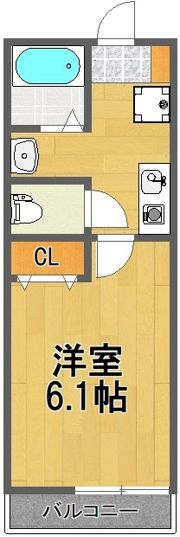 フリージア松波の間取り画像