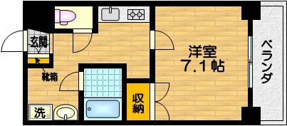 BelleVille千本今出川の間取り画像