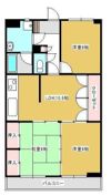 足利スカイタワー16の間取り画像