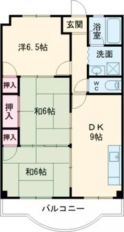 コーポ村下の間取り画像