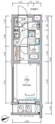 ARCOBALENO HANEDAⅡの間取り画像