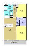 ナインパレスの間取り画像