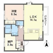 ラフィーネ北山の間取り画像