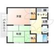 大磯ハイツの間取り画像