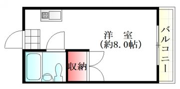 アルティメイトbuilding天満の間取り画像