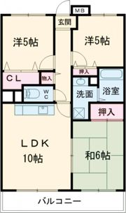 ストークコートの間取り画像