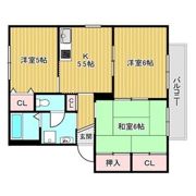 サニーコート半田の間取り画像
