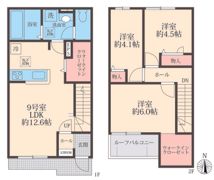 カーサポポラーレの間取り画像