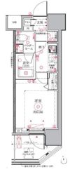 クレイシア川口の間取り画像