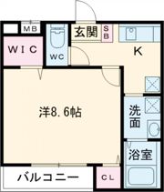 フジパレス初芝駅東Ⅲ番館の間取り画像
