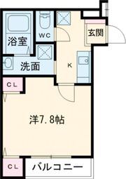 フジパレス初芝駅東Ⅲ番館の間取り画像