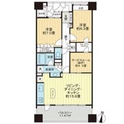 ライオンズタワー仙台青葉の間取り画像