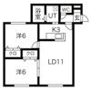 MTガーデン発寒中央の間取り画像