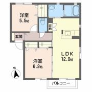 ラフィーネ明石台の間取り画像