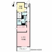 アミコート駅前中央の間取り画像