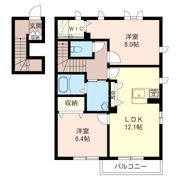 l'escale 7 Aの間取り画像