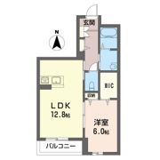 ヴィア・Iの間取り画像