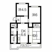 コーポのぐろの間取り画像