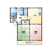 アート林Ⅱ A棟の間取り画像