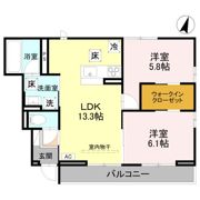 コバヤシヒルズAの間取り画像