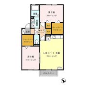 セゾン桜の間取り画像