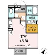ピアチェーレK B棟の間取り画像