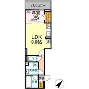 ルサンティエ本郷Ⅱの間取り画像