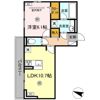 アモーレ竹下町の間取り画像