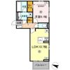 アモーレ竹下町の間取り画像