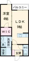 NYスタイルズ大牟田Aの間取り画像