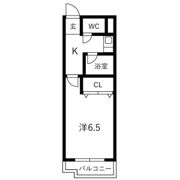 マンション桜井の間取り画像