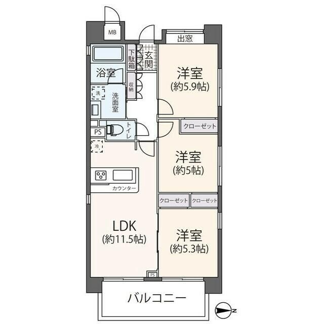 間取図