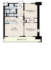 S-RESIDENCE博多駅南affordの間取り画像
