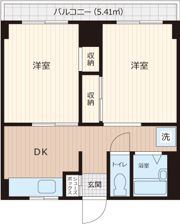 サンライフ上飯田の間取り画像