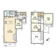 亀井野戸建の間取り画像