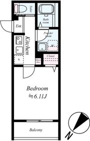 GRADUS 南大塚Ⅲの間取り画像