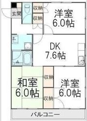レジデンス東川口の間取り画像